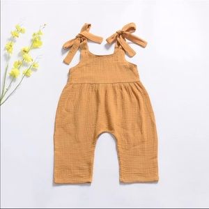 Fall Romper baby girl